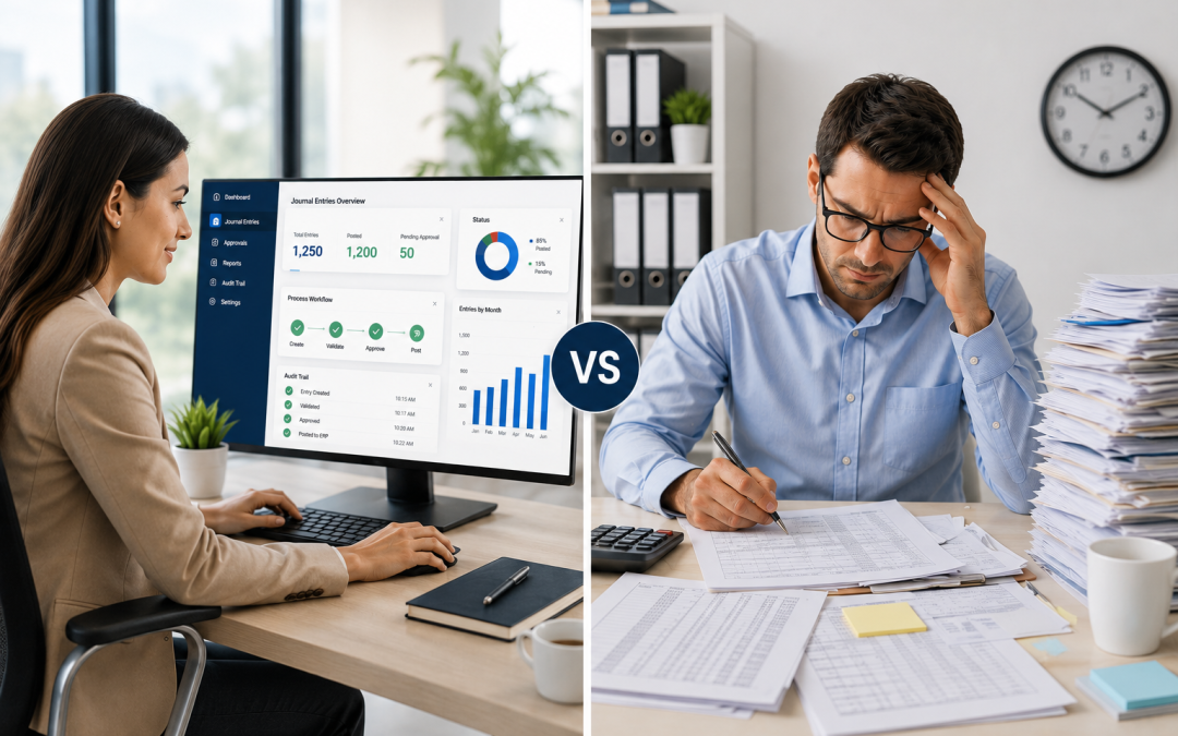 Automated vs Manual Journal Entries: Differences, Risks and When to Switch
