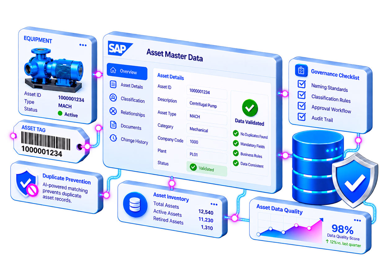 SAP Asset Management Dashboard Network 1